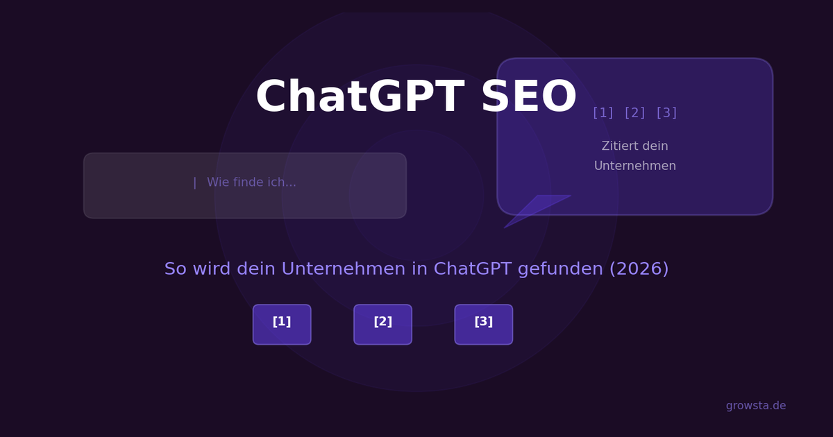 ChatGPT Sichtbarkeit erhoehen 2026 - Strategien fuer Unternehmen