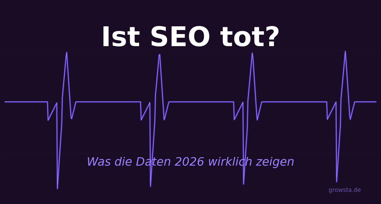 Ist SEO tot 2026 - Analyse ob Suchmaschinenoptimierung noch funktioniert