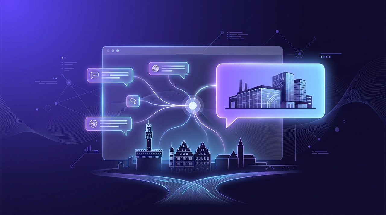 GEO Agentur Fürth – KI-Sichtbarkeit für Fürther Elektronik-, Handels- und Industrieunternehmen in ChatGPT, Gemini und Perplexity