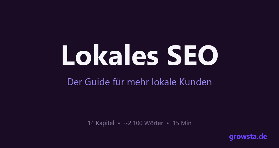 Lokales SEO: Der Guide für mehr lokale Kunden